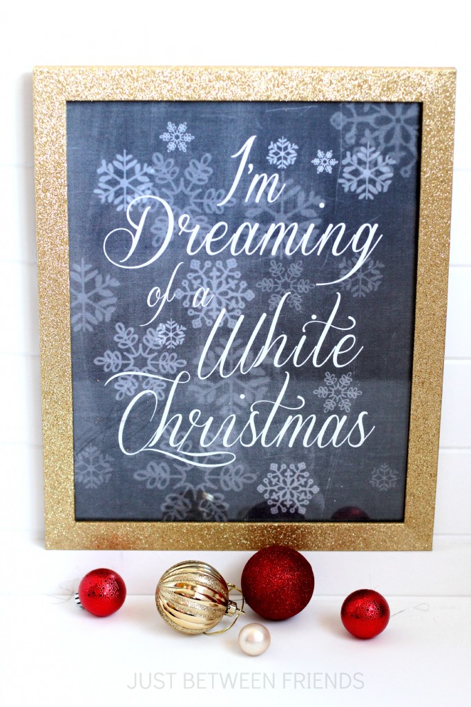 Free Christmas Chalkboard Printables