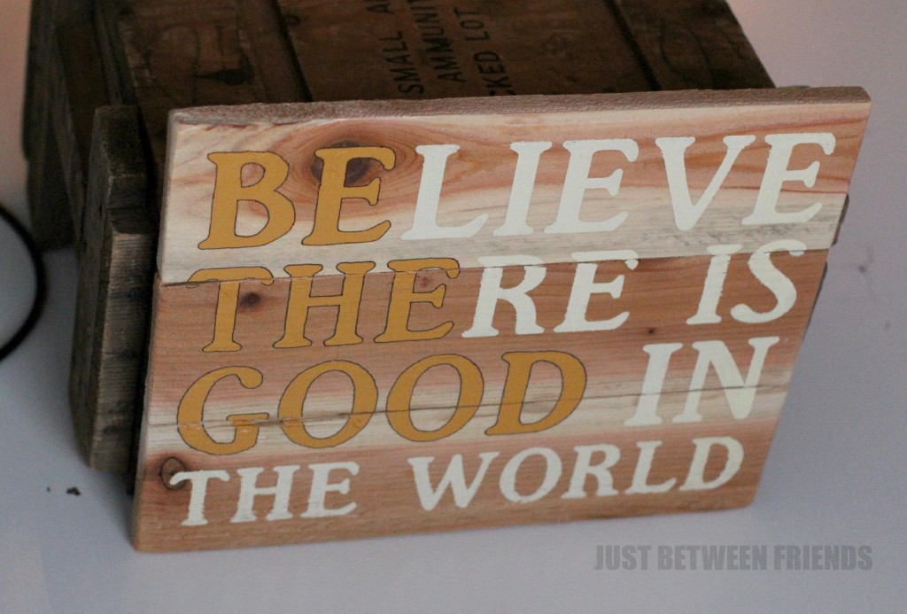 Be the Good