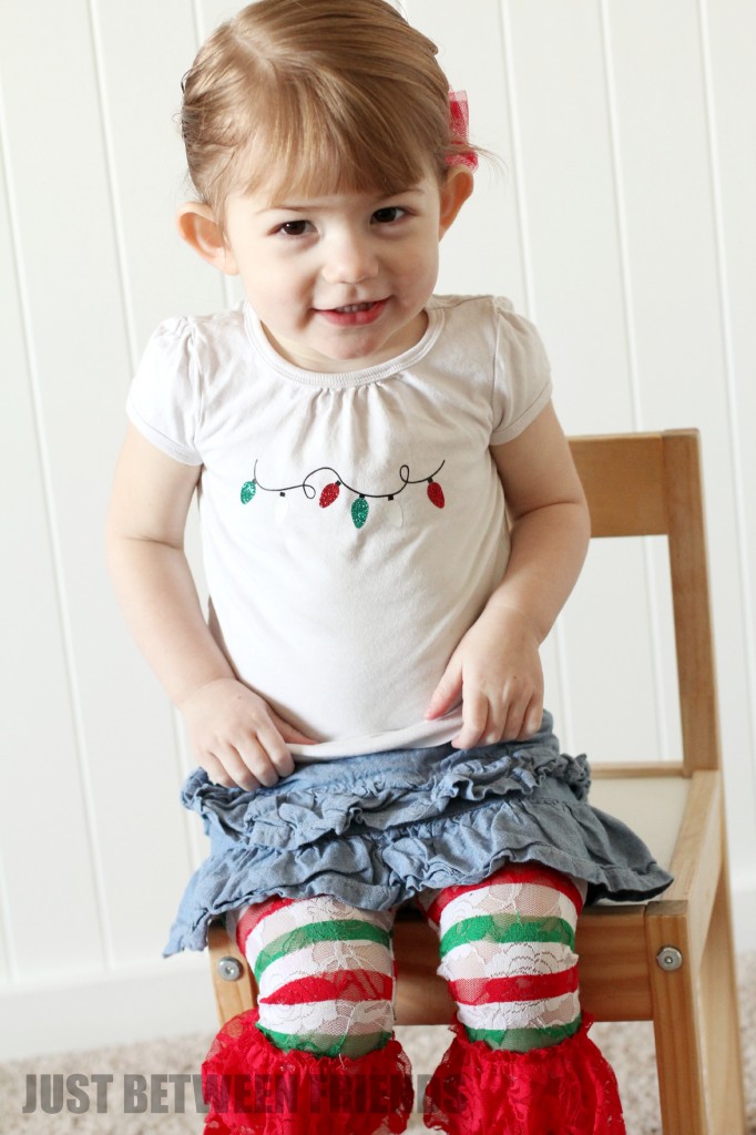 DIY Christmas Shirt tutorial