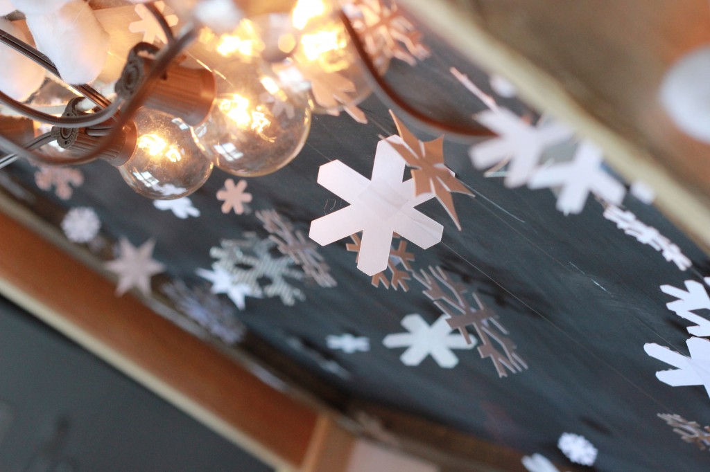 snowflake garland