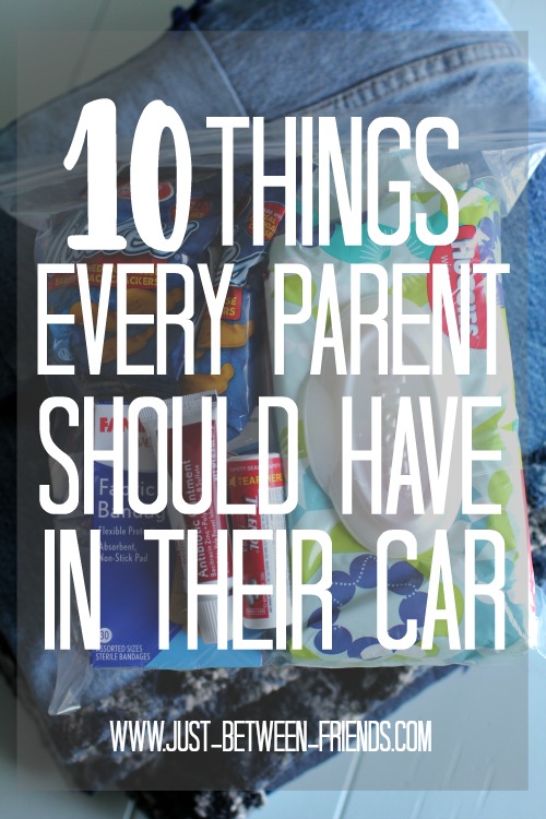 10 things every parent should have in their car