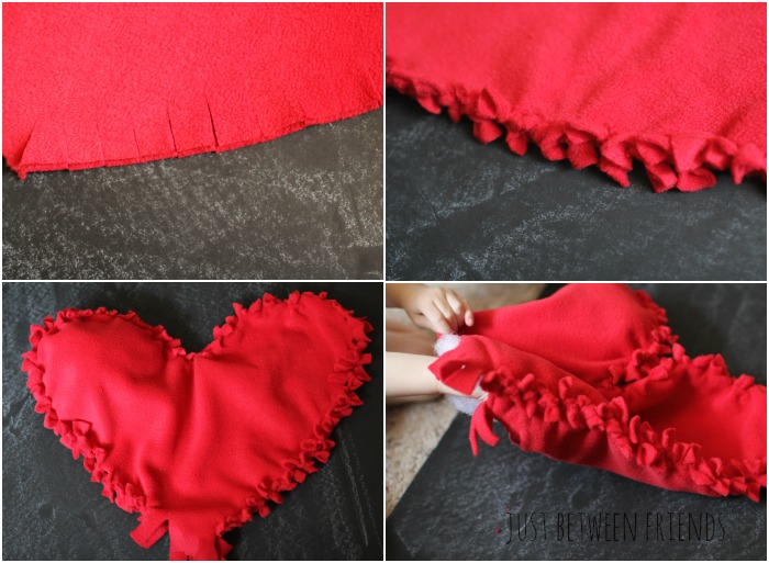 Heart pillow tutorial 2