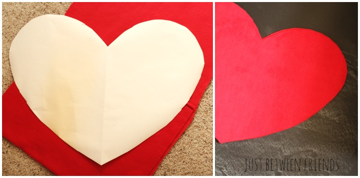 Heart pillow tutorial