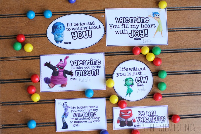 Inside Out Valentines