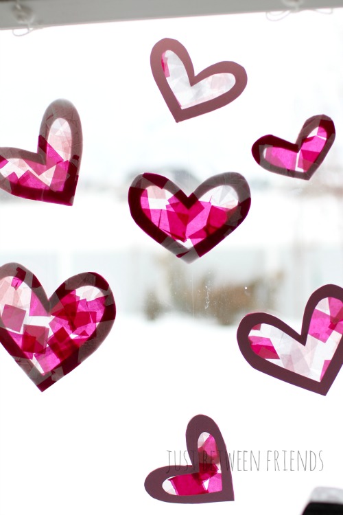 Tissue Paper Stained Glass