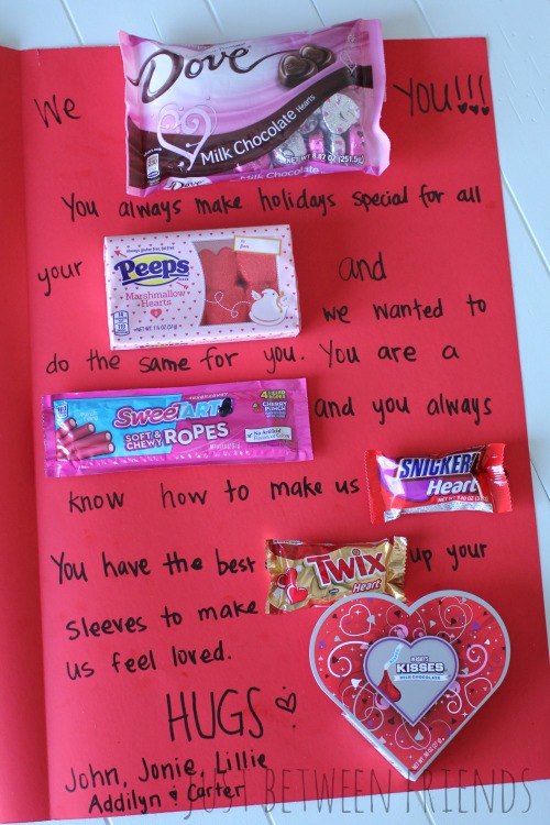 Candybar Letter