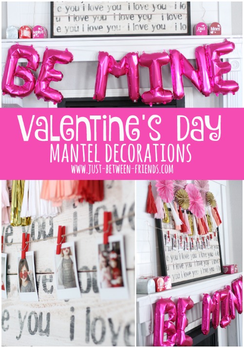 DIY Valentine decorations