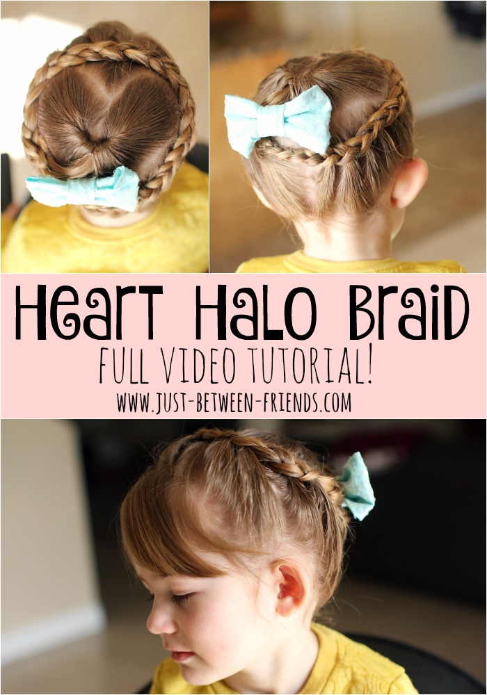 heart halo braid