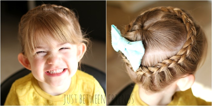 heart valentine hair