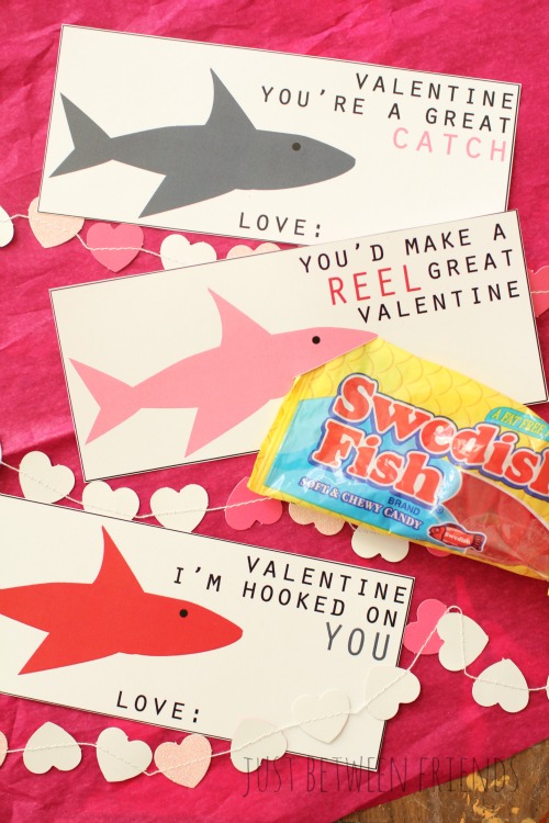shark valentines
