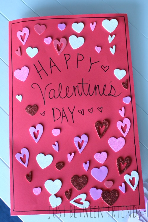 valentine candy bar letter