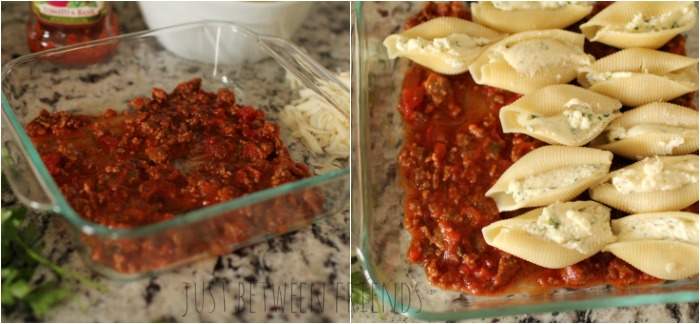 lasagna stuffed shells 2