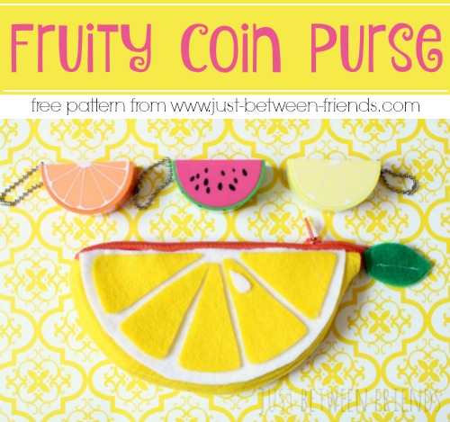 Fruity Coin Purse Tutorial