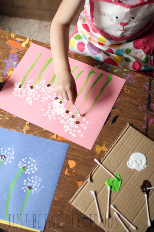 easy dandelion kids craft