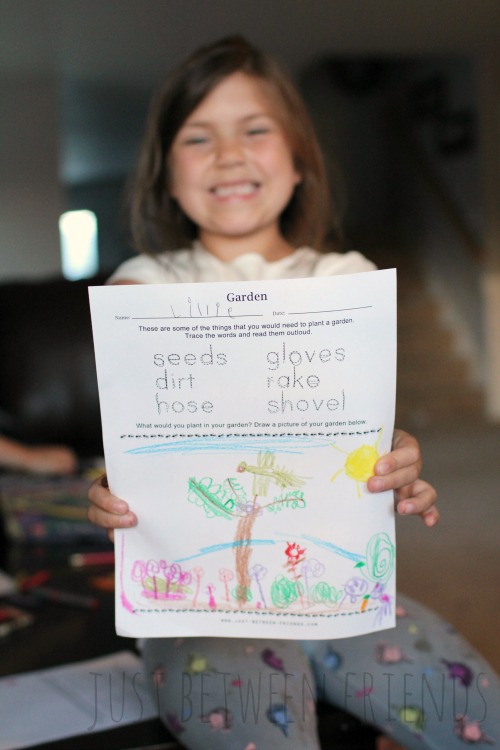 educational worksheet for kids